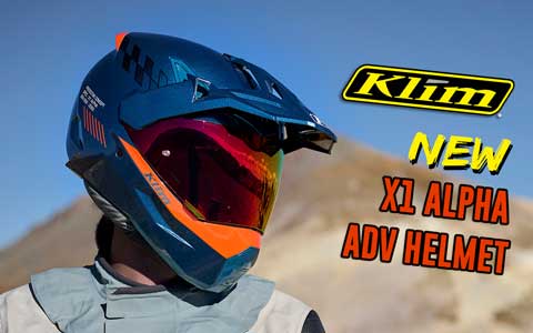 KLIM Releases the Groundbreaking New X1 Alpha Adventure Helmet