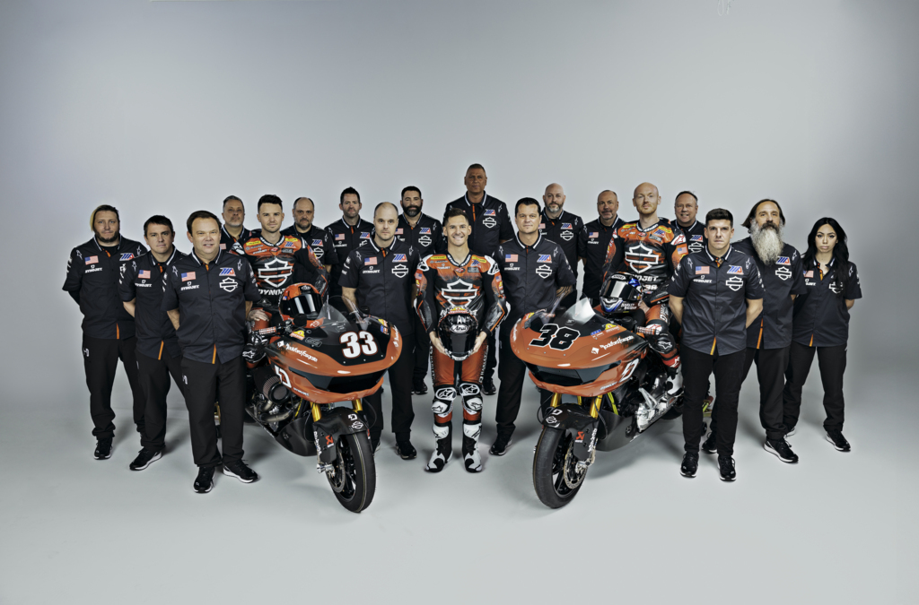 Meet the 2025 Harley-Davidson King Of The Baggers Race Team