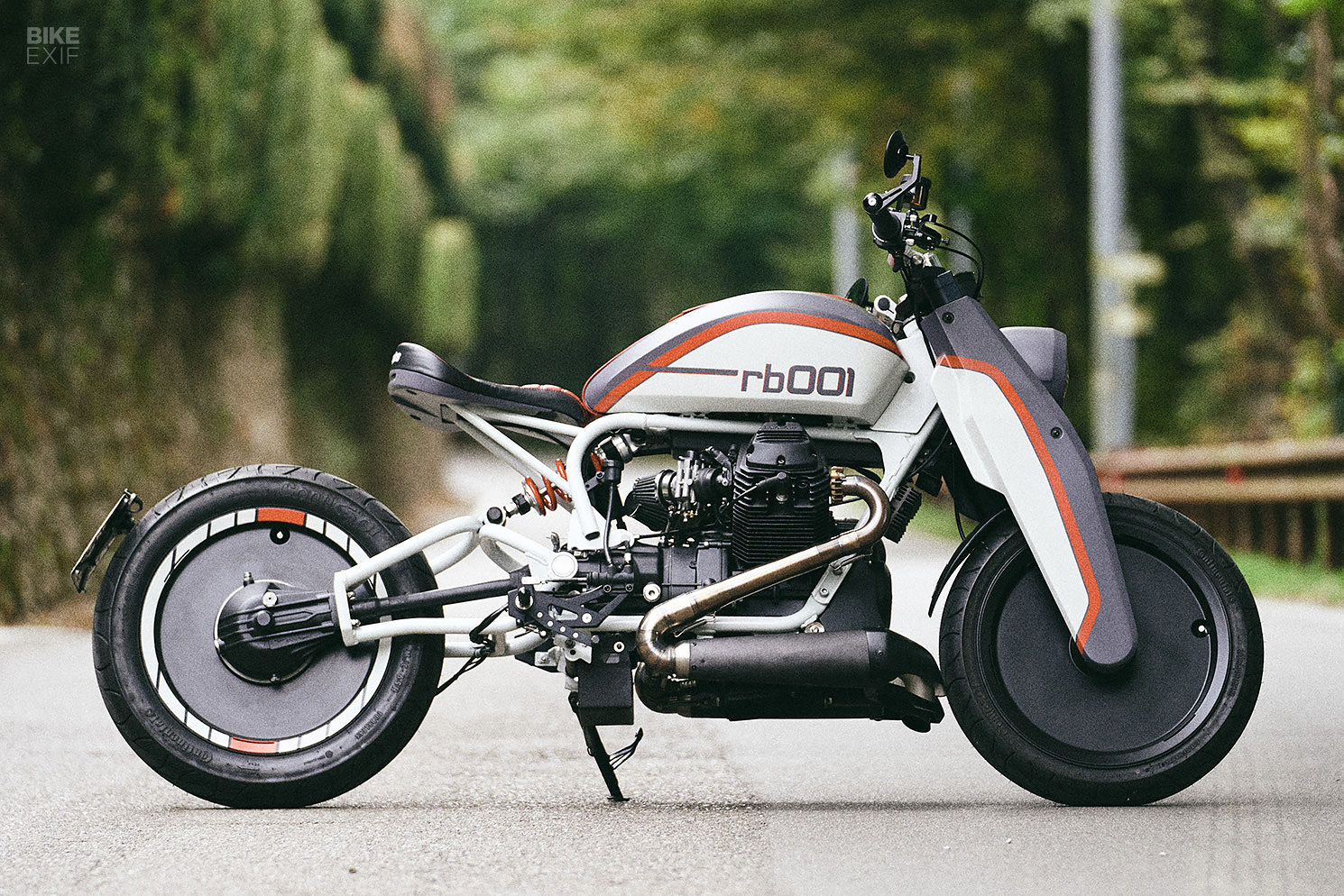 RB001: A radical custom Moto Guzzi Breva 750 from Milan