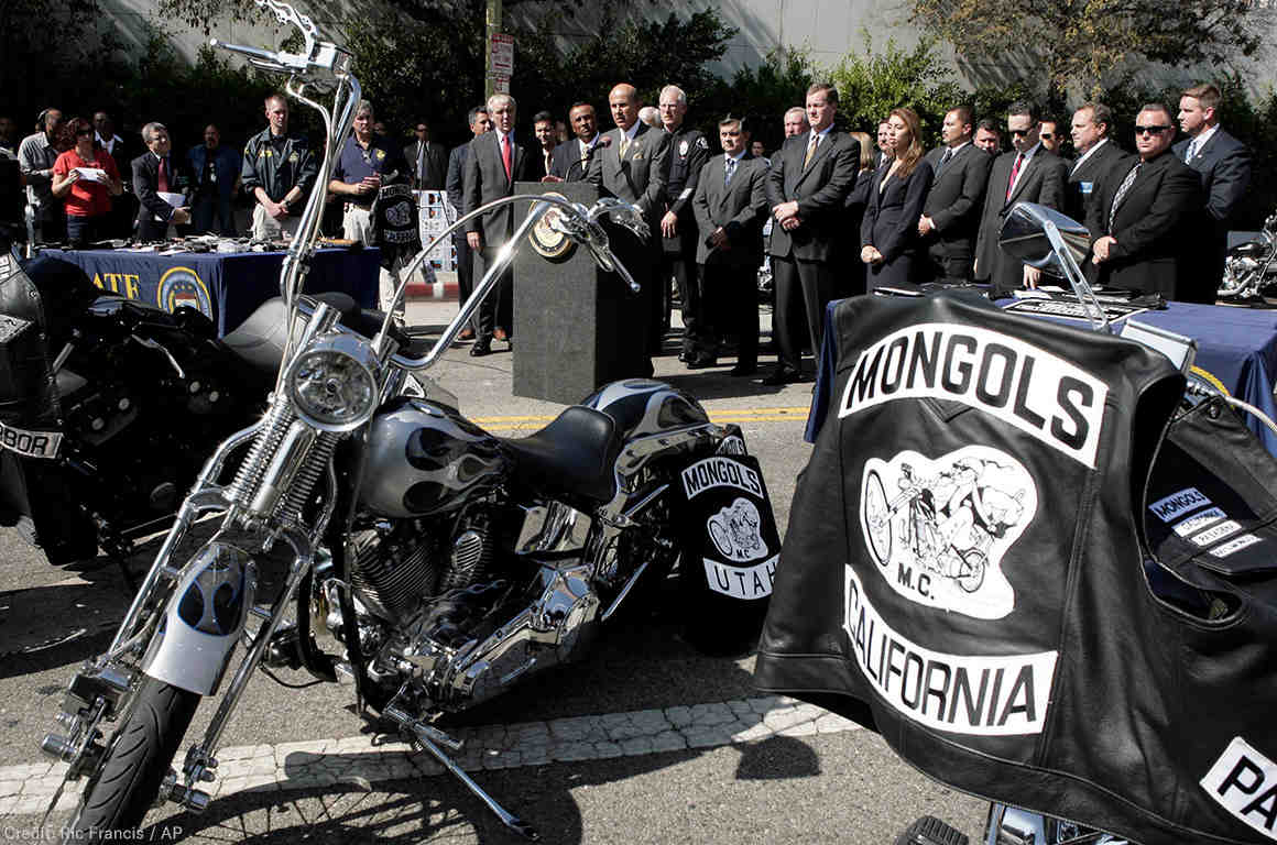 A former Outlaw motorcycle gang member, now a part of the Mongols, was arrested For part in Brawl
