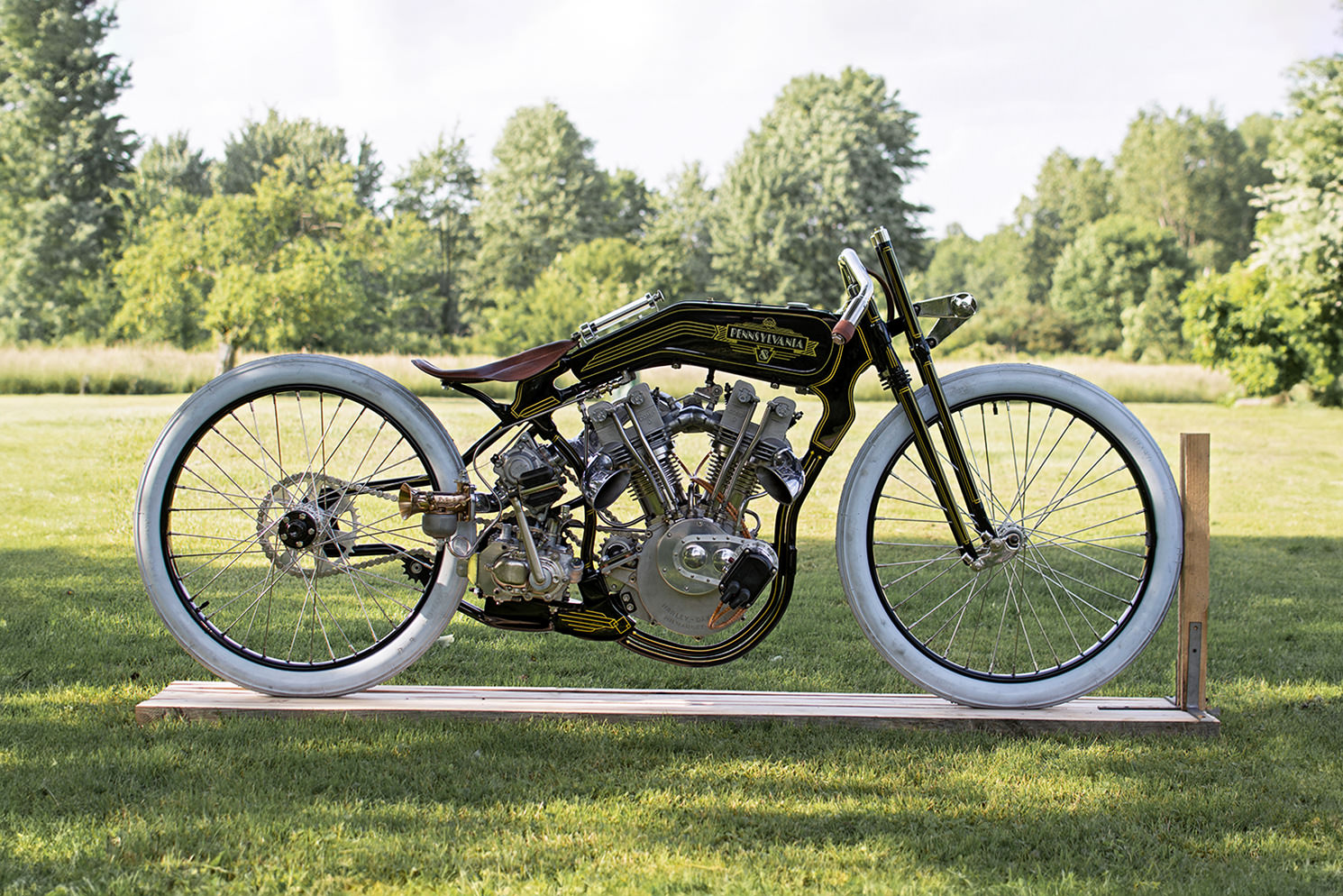 Speed Read: A scratch-built vintage American V-twin and more