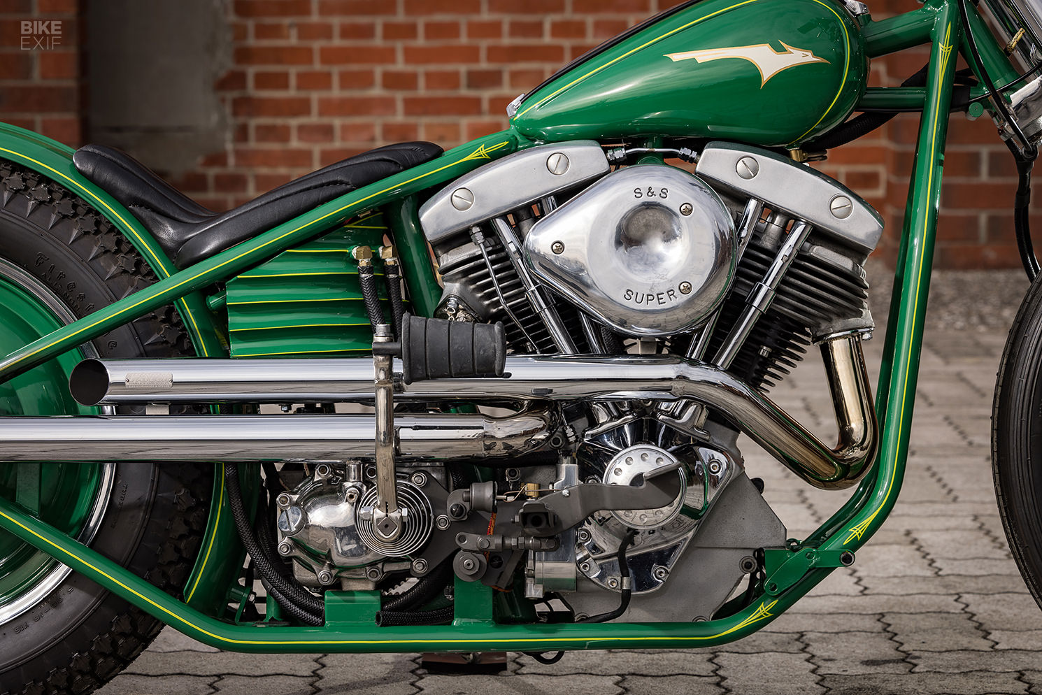 This 1973 Harley Shovelhead is inspired by the legendary Joe Petrali