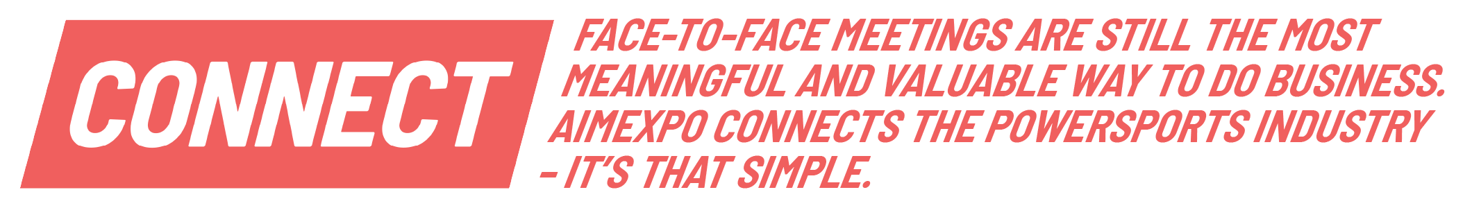 Why AIMExpo