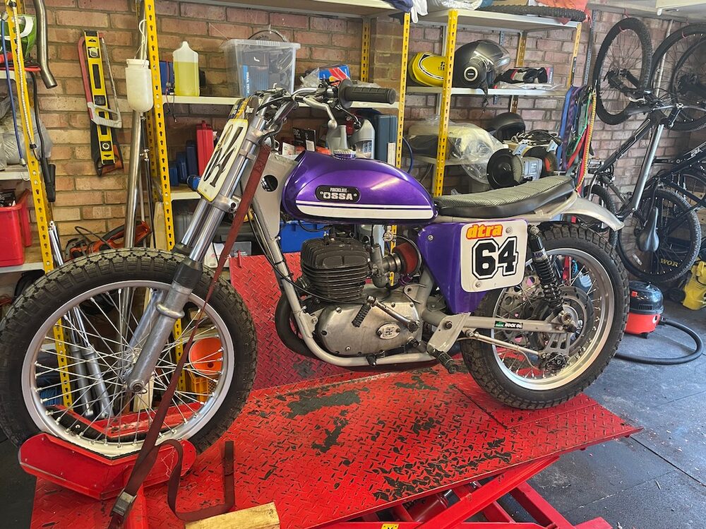 For Sale: Ossa Dick Mann Replica