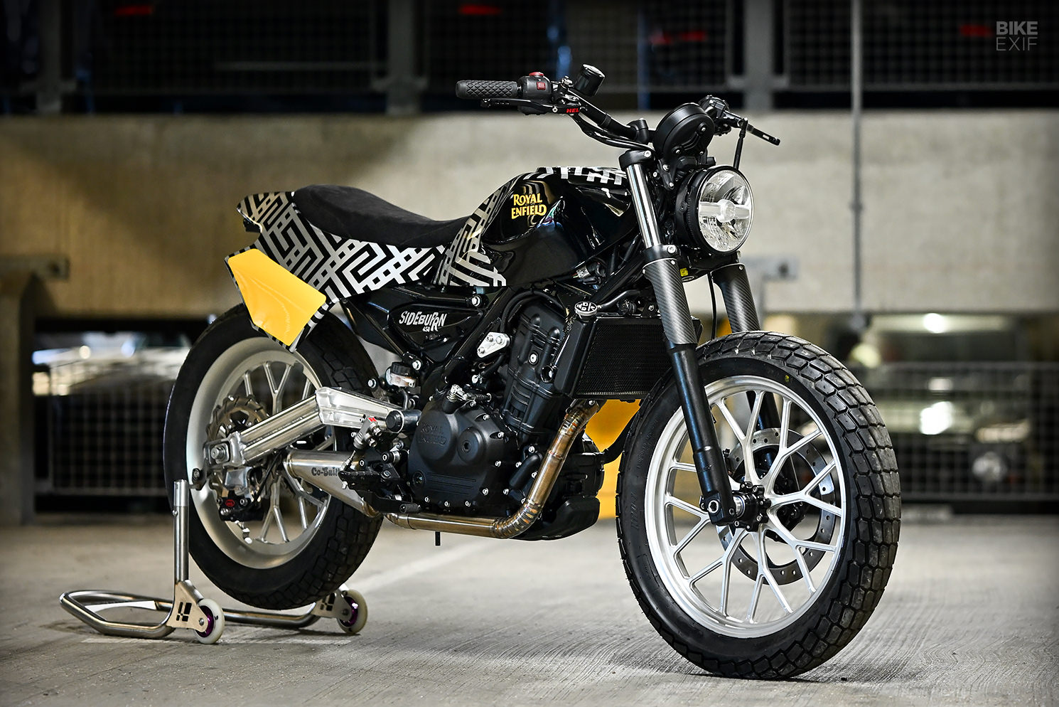 Modern Primitive: Sideburn’s Royal Enfield Guerrilla 450 street tracker