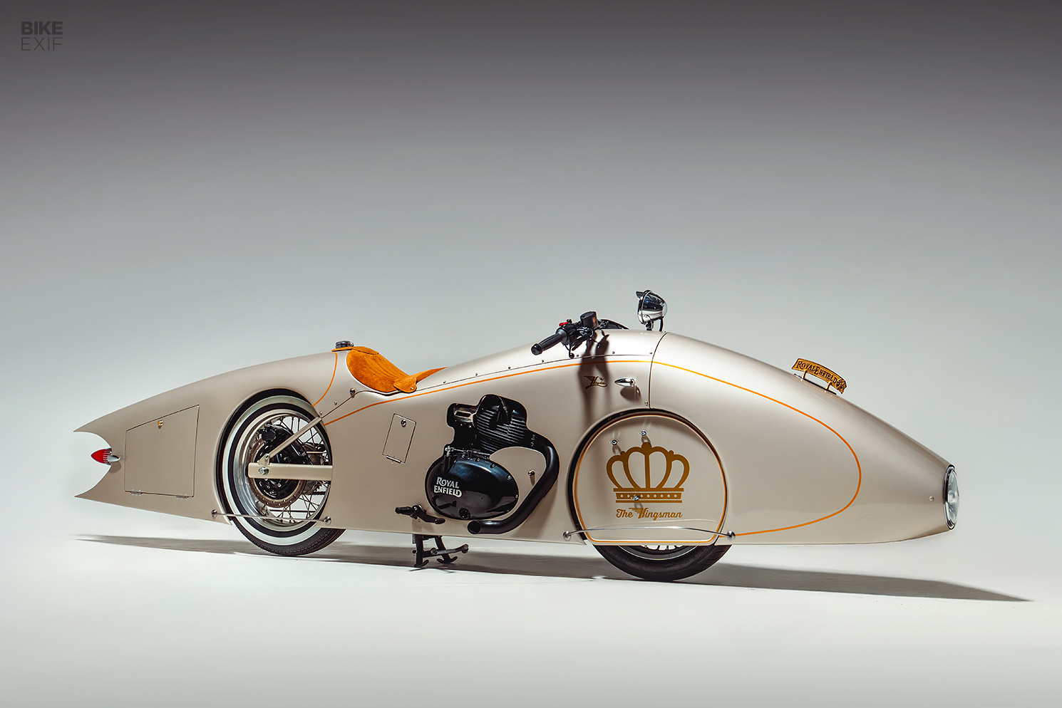 The Kingsman: A 3.9-meter Royal Enfield Shotgun 650 by Kingston Custom