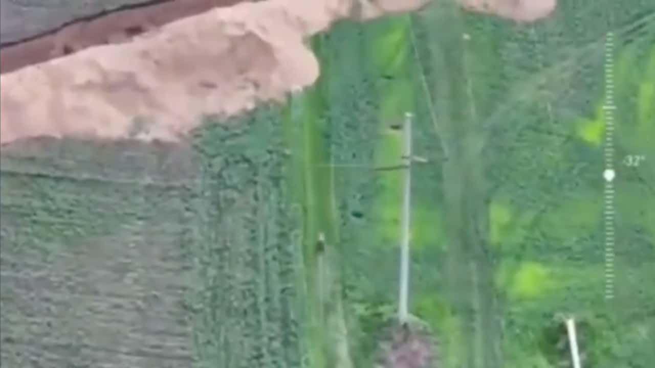 A Russian Soldier Tried Jumping a Ravine with a Motorcycle, It Didn’t Go Well