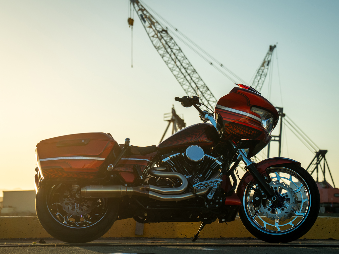 Samoan Bruce’s 2024 Road Glide Rockin’ Original Garage Moto’s Finest