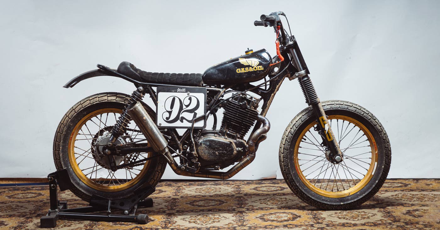 Dirty Deeds, Done Well: A Honda XL500 Flat Tracker by Gas & Oil