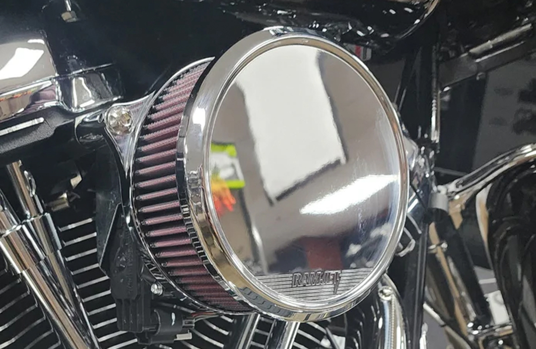 Ramjet Racing Hi-Flow Air Cleaner System for M8 Harley-Davidson