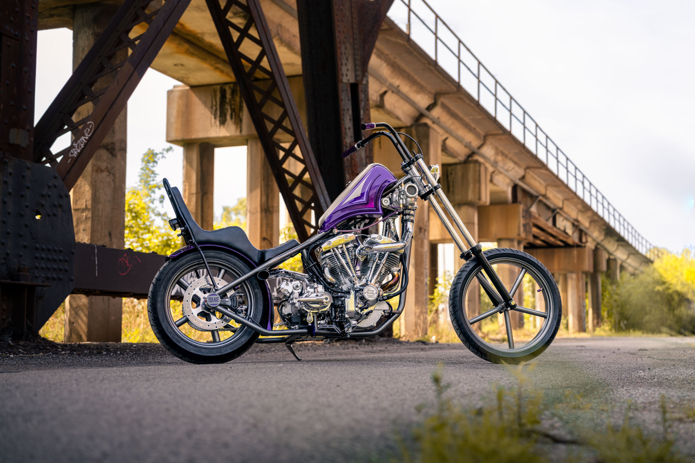 Nightfall Custom’s 1981 Harley-Davidson Shovelhead Chopper