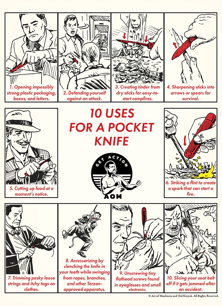 10 Ways to Use a Pocketknife