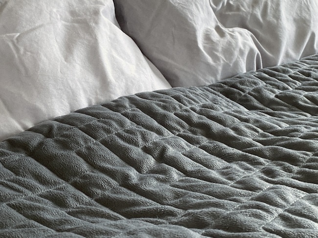How I Use a Weighted Blanket (It’s Not for Sleeping at Night)