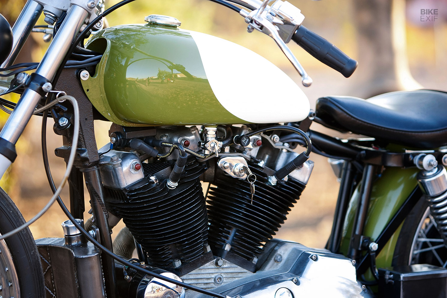 Beach Cruiser: An Easy-Going Ironhead from DP Customs