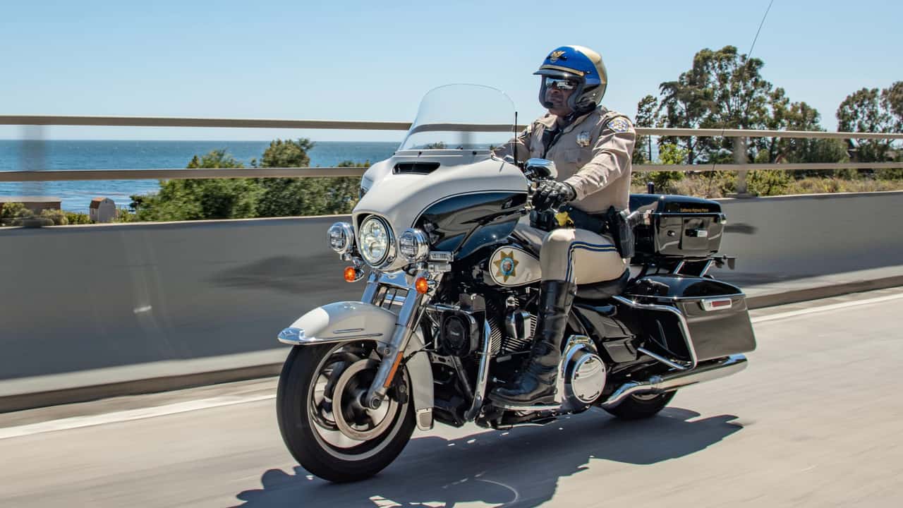 CHP’s Motorcycles Got Hit By Shrapnel After a Marine Shell Detonated Over the Highway