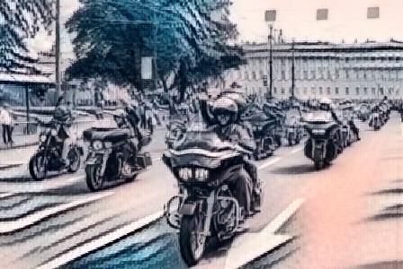 Dorset Motorcycle Club riders deliver toys dressed as Santa