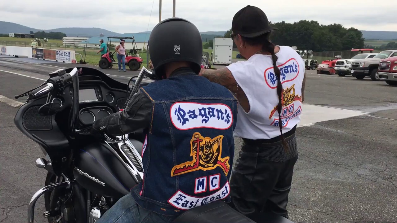 Two suspected members of Pagan motorcycle gang arrested in connection to crash that injured woman
