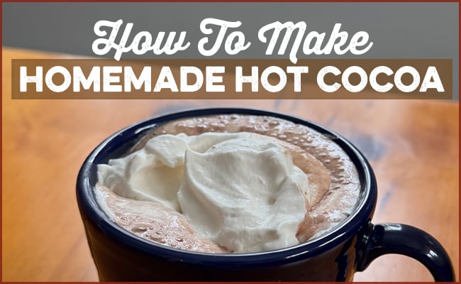 How to Make Homemade Hot Cocoa