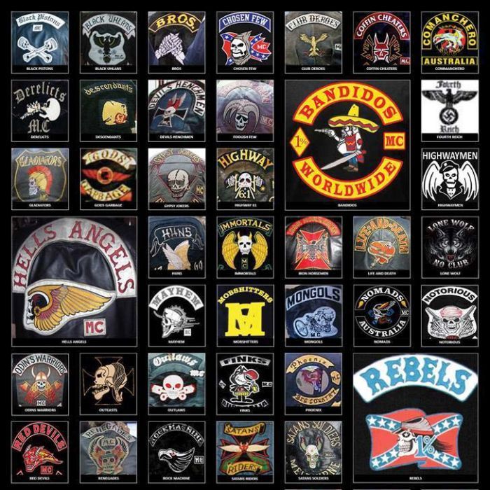 NO MOTORCYCLE CLUBS NO RULES JUST RIDE RESPONSE TO DEMONS ROW