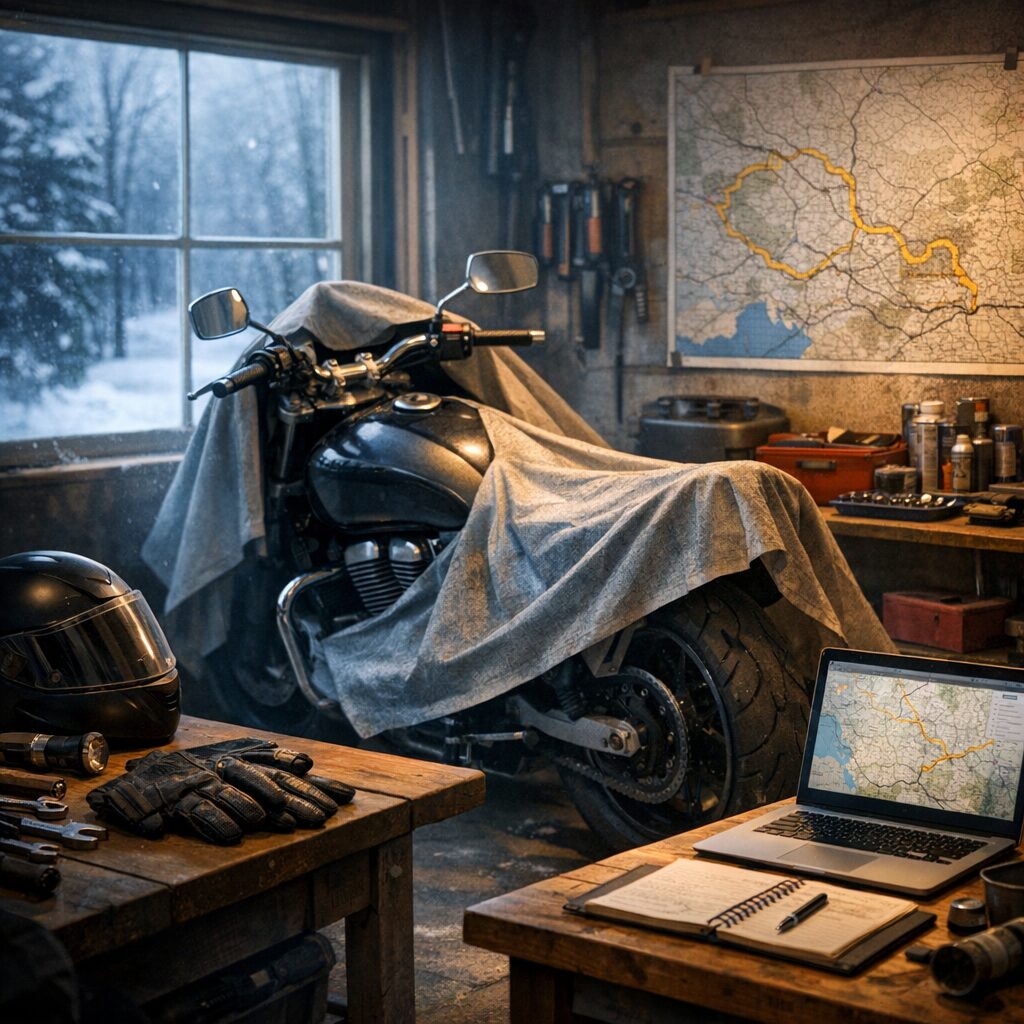 9 Things You Can Do While Your Motorcycle is in Winter Hibernation