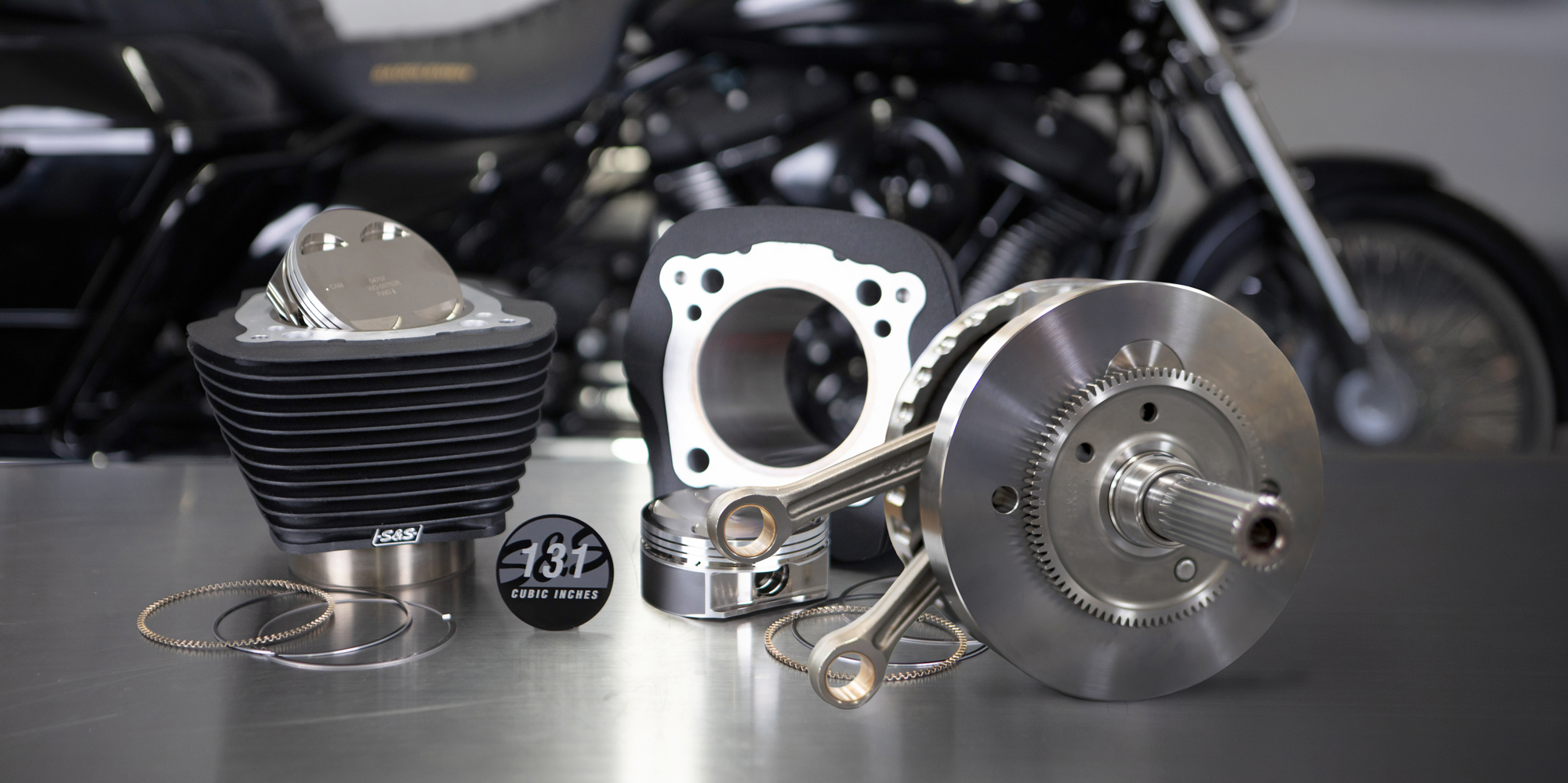 S&S Cycle 131ci Kit for M8 Models: Sleeper Big-Inch Power Without the Hassle