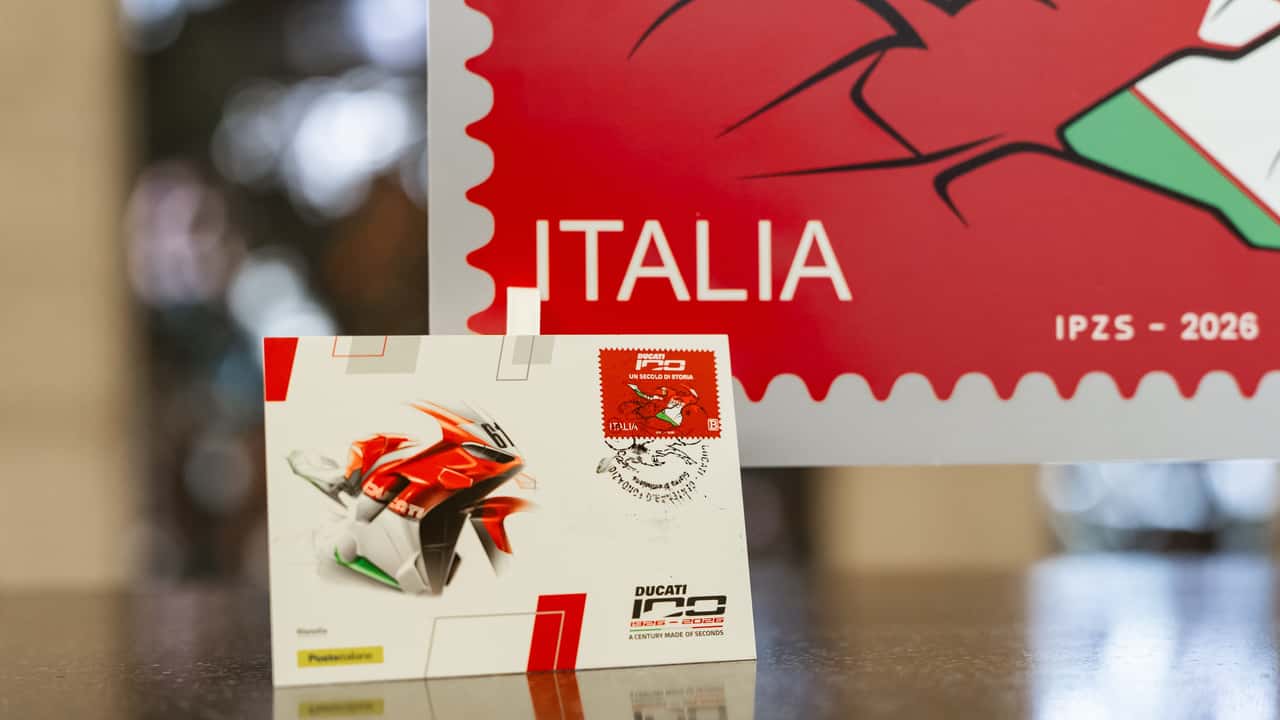 Ducati Fans, There’s A New Postage Stamp Celebrating Its 100th Birthday