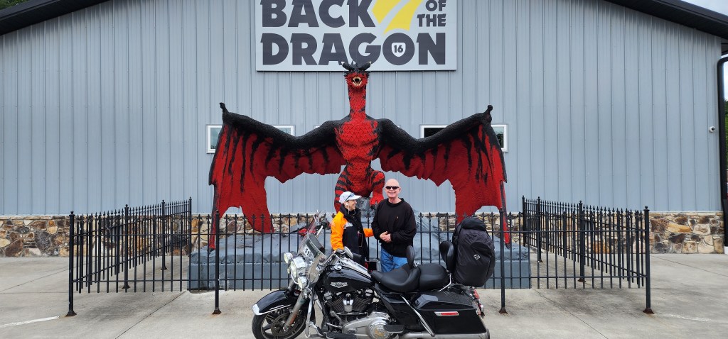 Riding the Back of the Dragon on the Way to the Smoky Mountains
