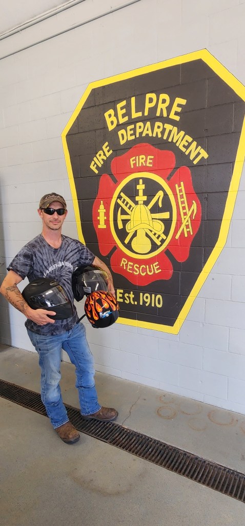 Donating Old Motorcycle Helmets to Firefighters and EMS for Training