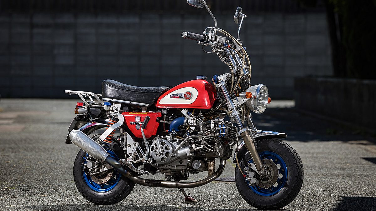 Minimoto Maestro: A Turbocharged, Twin-Cam Honda Monkey from Japan