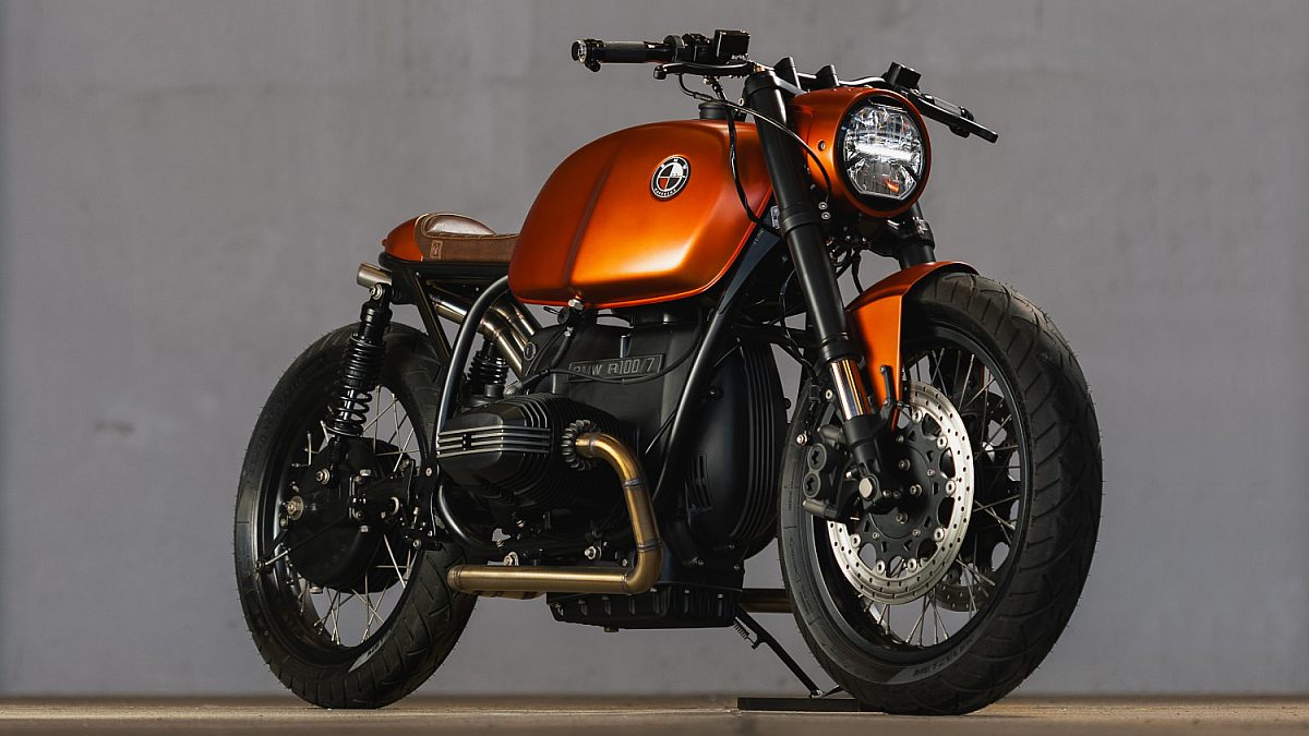 Orange Rush: Caffeine Custom’s Custom BMW R100/7