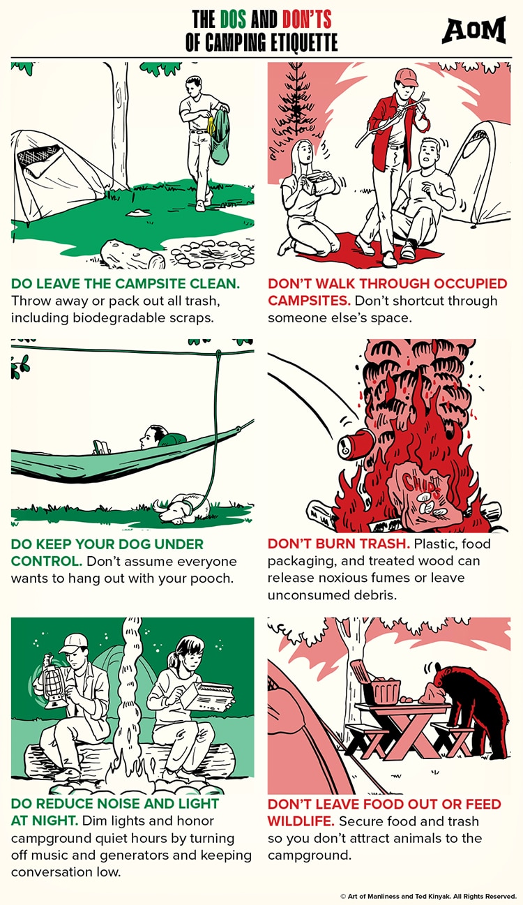 Camping Etiquette: The Dos and Don’ts
