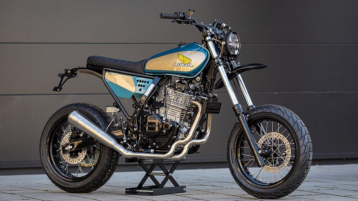 Master of the Thumper: HB-Custom’s Latest Honda NX650 Supermoto