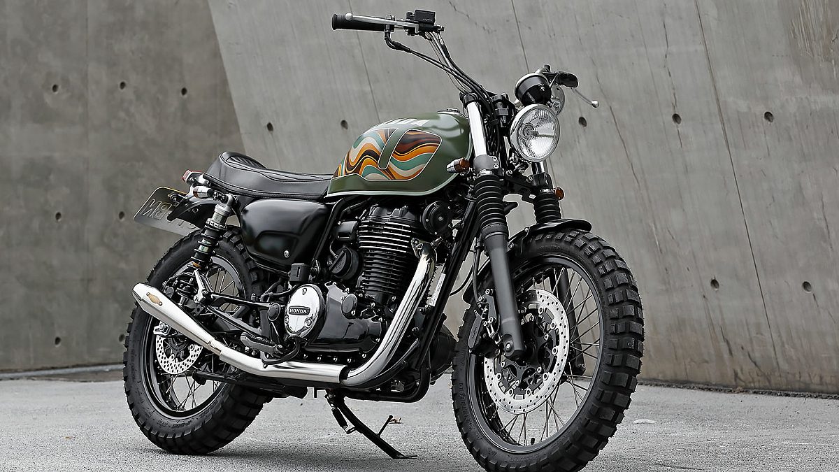 Grab-and-go: A custom kit for the Honda CB350 from Taiwan