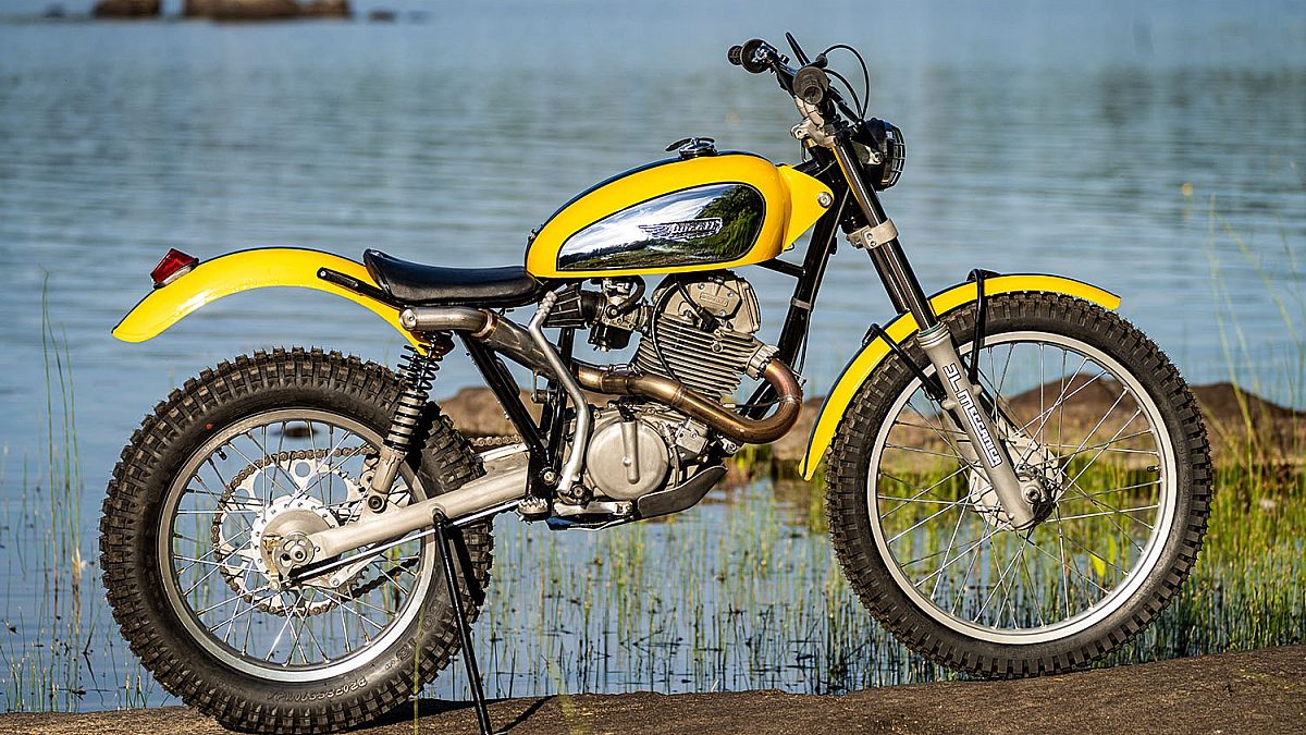 Unholy Matrimony: Marrying Cagiva and Ducati Bits in a 308 cc Trials Hybrid