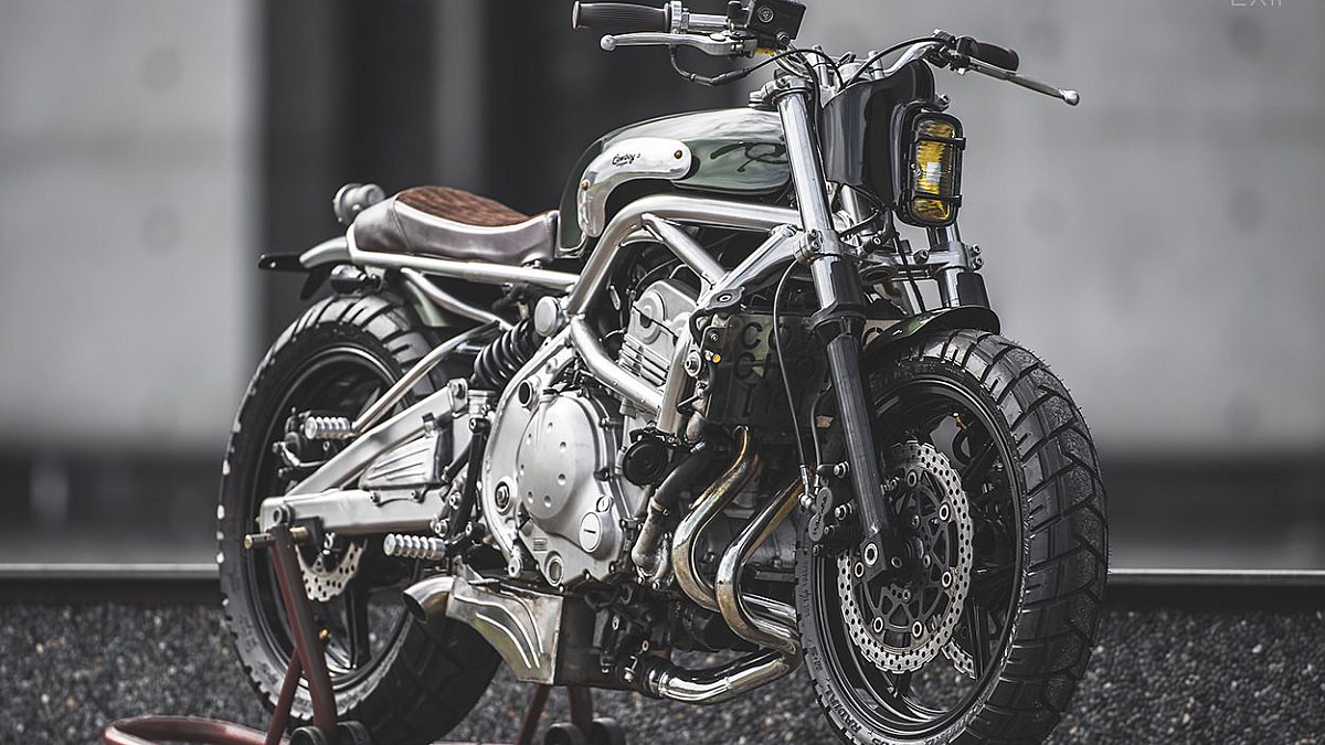 Daily Stunner: A Kawasaki ER-6F by Cowboy’s Chopper